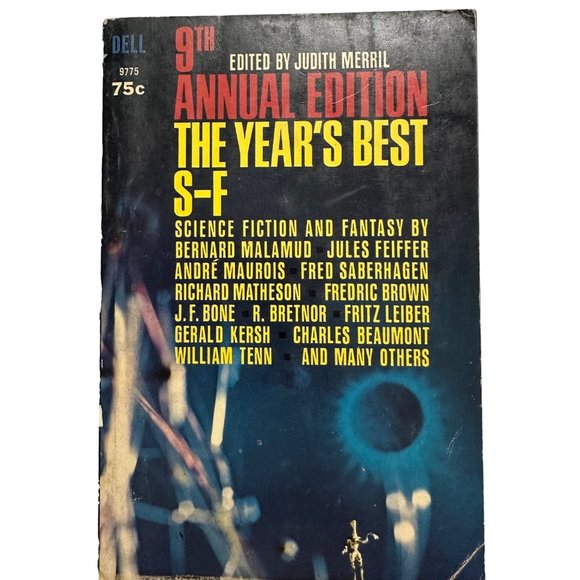 9th Annual Edition The Year’s Best S-F edited by Judith Merril VTG 1965 Dell - Picture 1 of 8